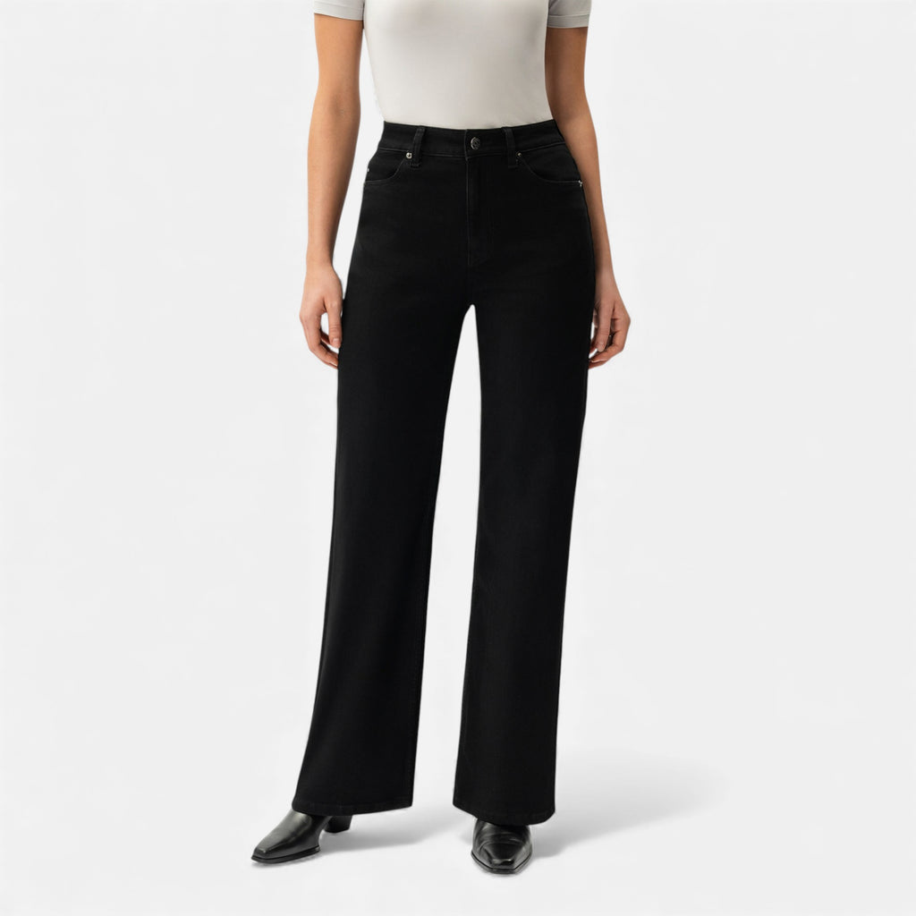 Lunéaya | Women’s Heritage-Weave Wide-Leg Denim