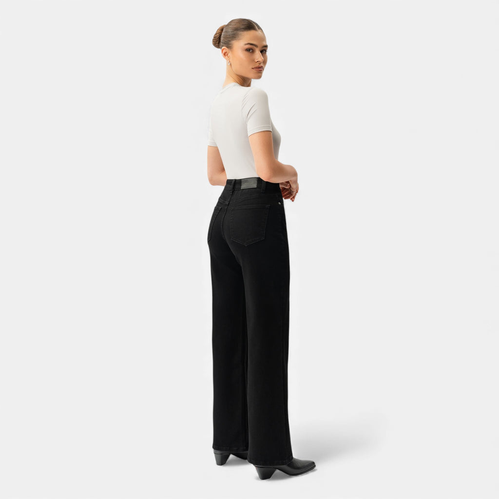 Lunéaya | Women’s Heritage-Weave Wide-Leg Denim