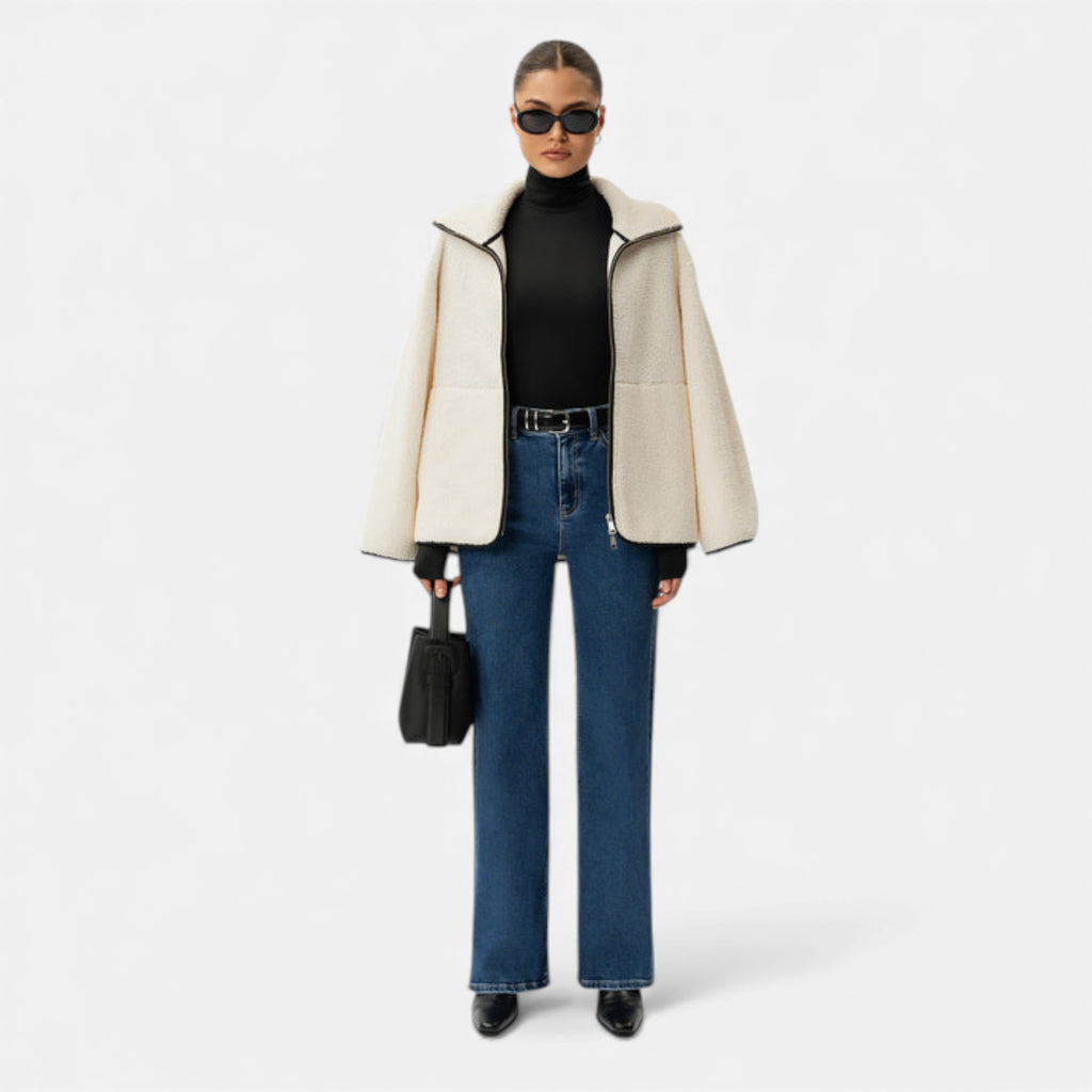 Lunéaya | Women’s Heritage-Weave Wide-Leg Denim