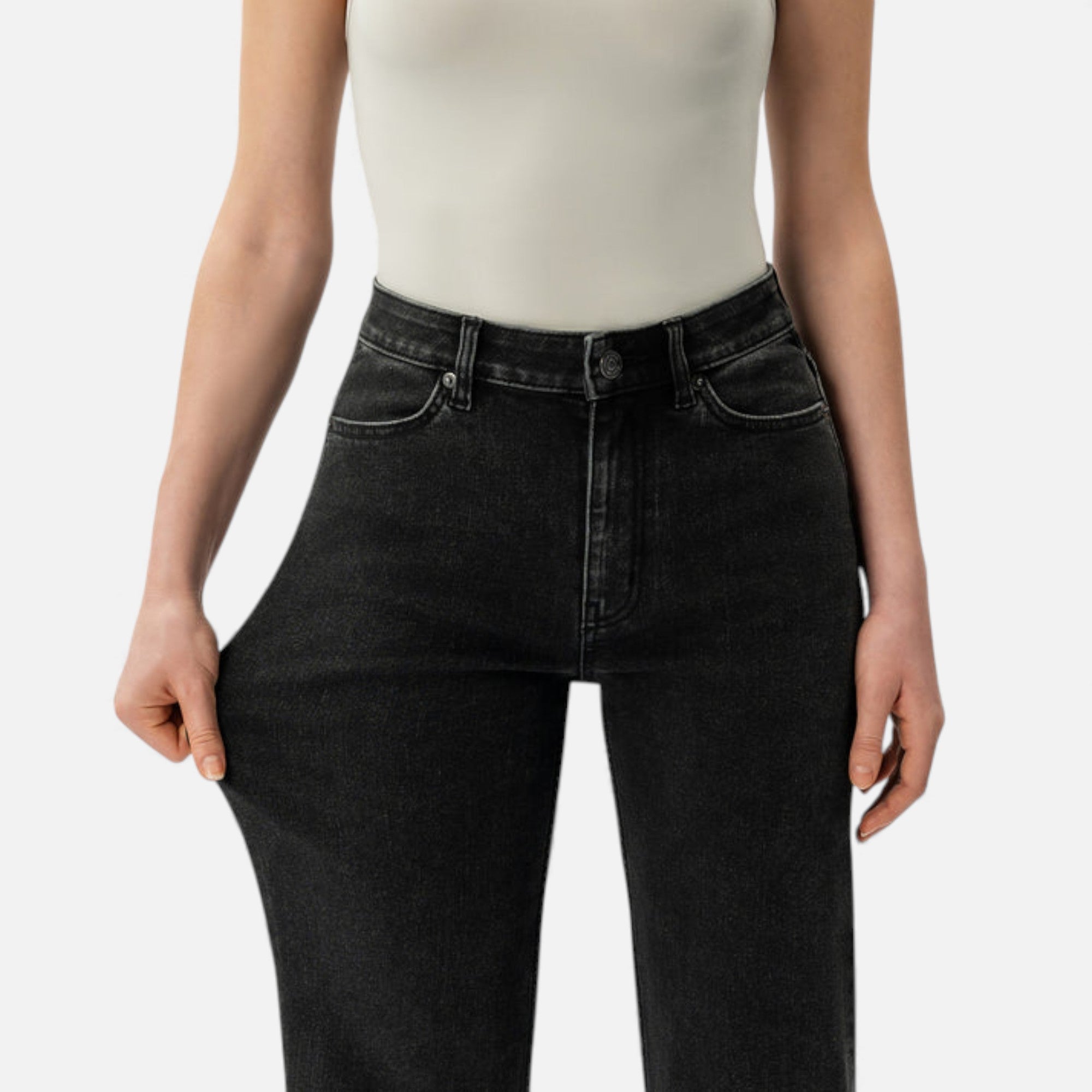 Lunéaya | Women’s Heritage-Weave Wide-Leg Denim