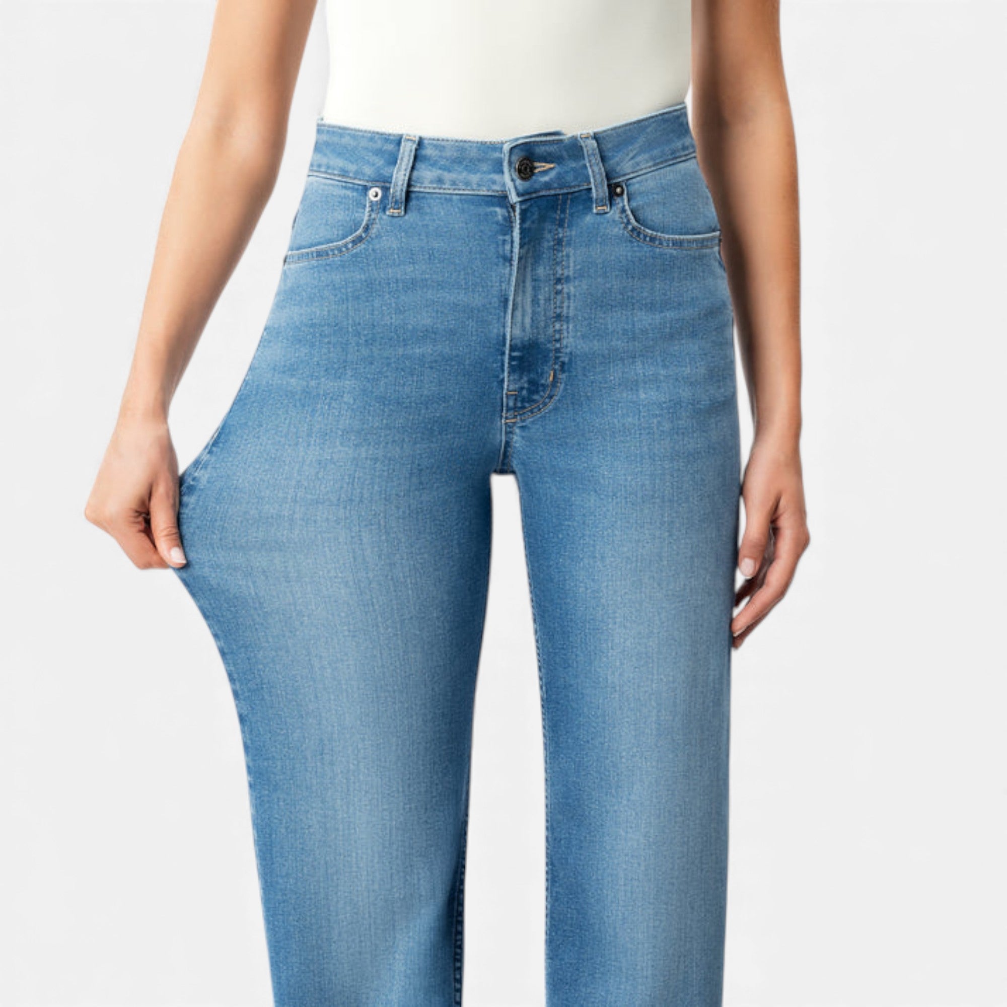 Lunéaya | Women’s Heritage-Weave Wide-Leg Denim