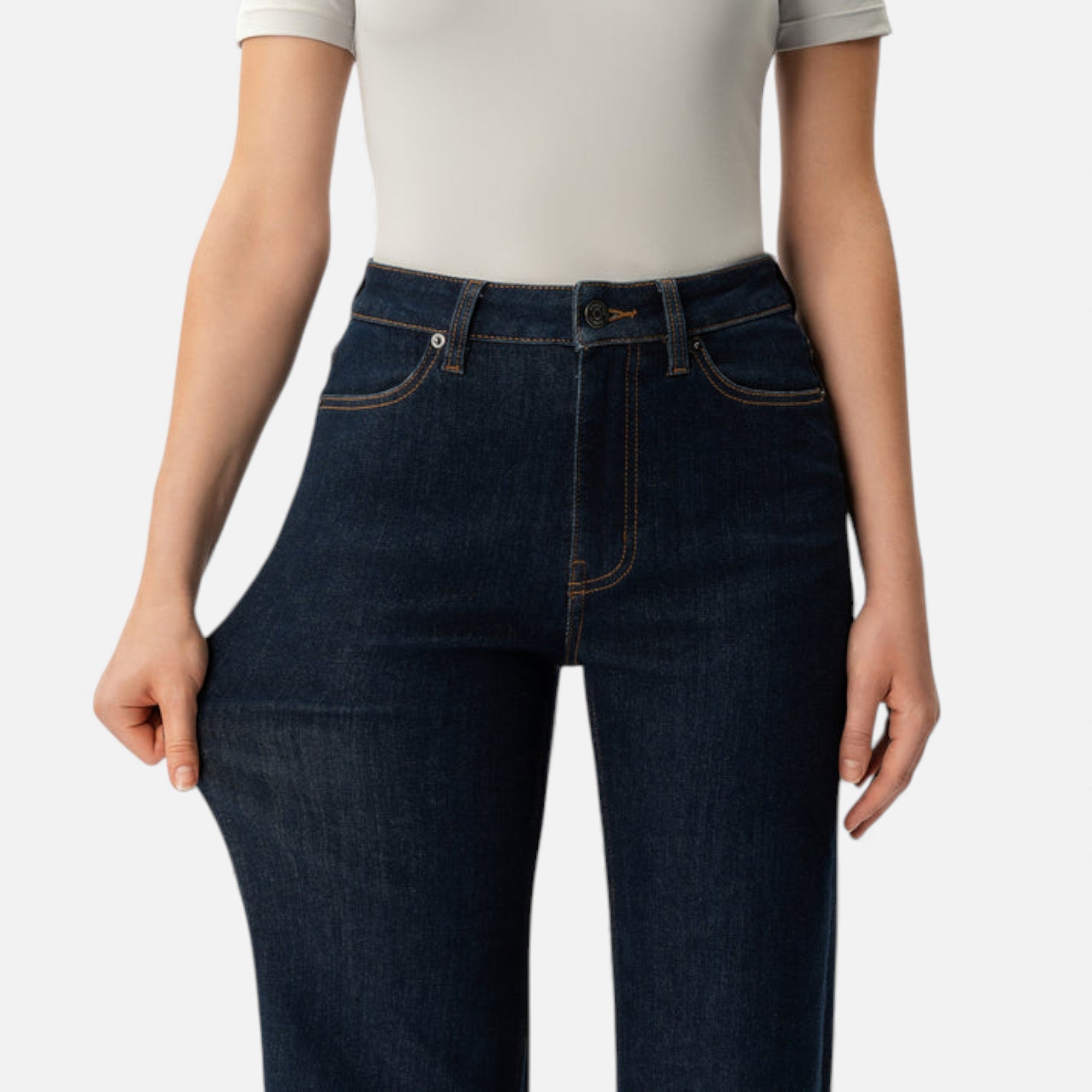 Lunéaya | Women’s Heritage-Weave Wide-Leg Denim