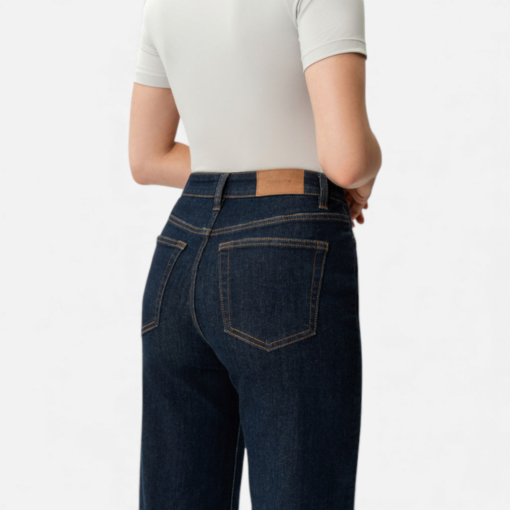 Lunéaya | Women’s Heritage-Weave Wide-Leg Denim