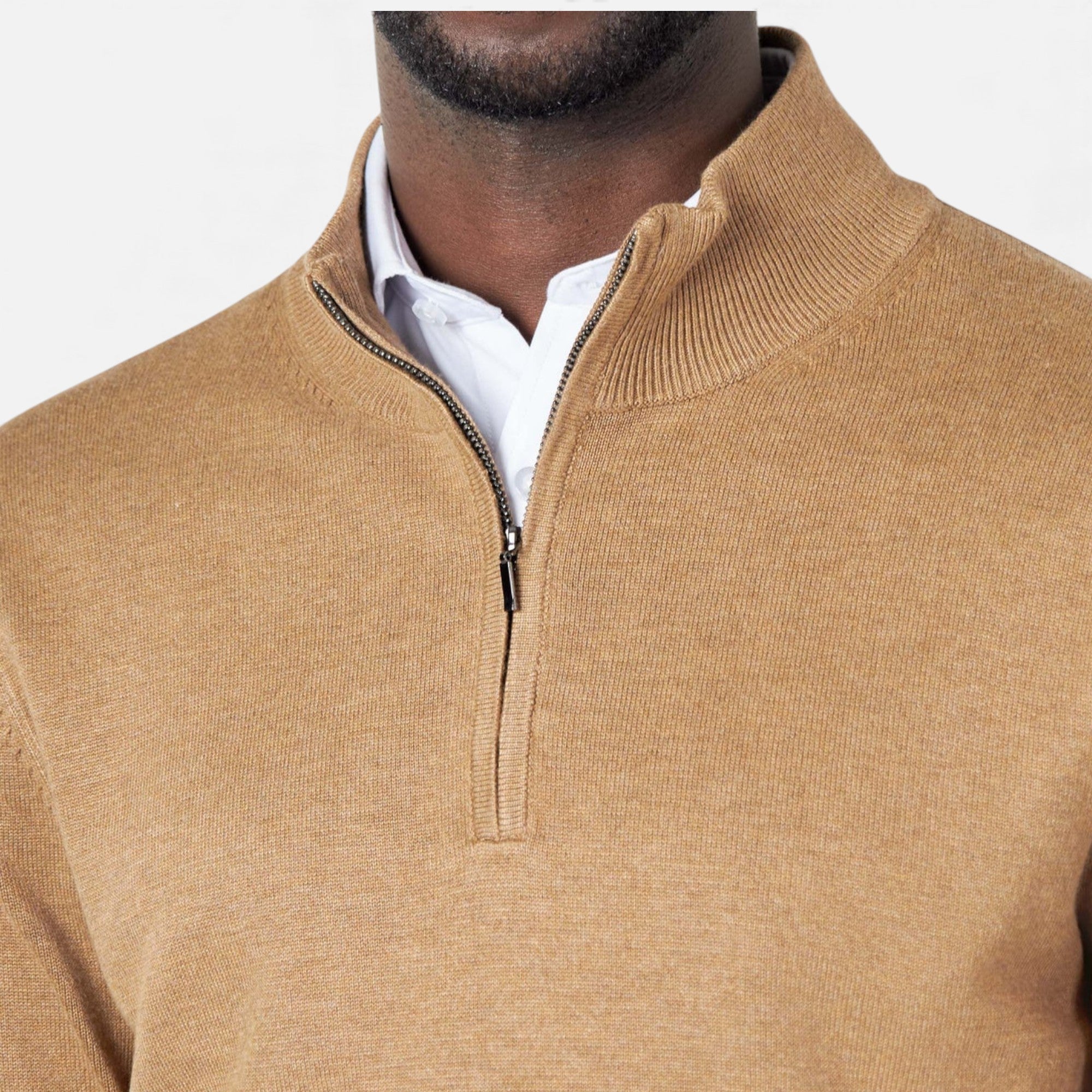 Lunéaya | Men’s Half-Zip Sweater