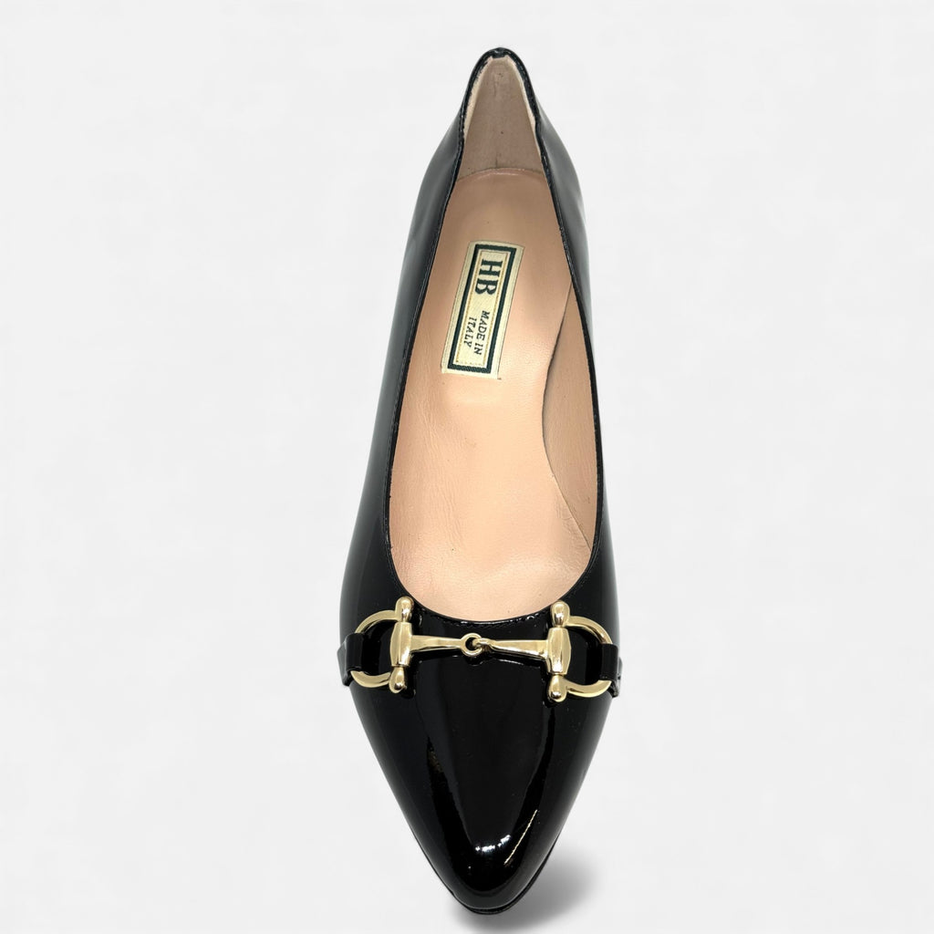 Lunéaya | Women’s Patent Low Block Heel