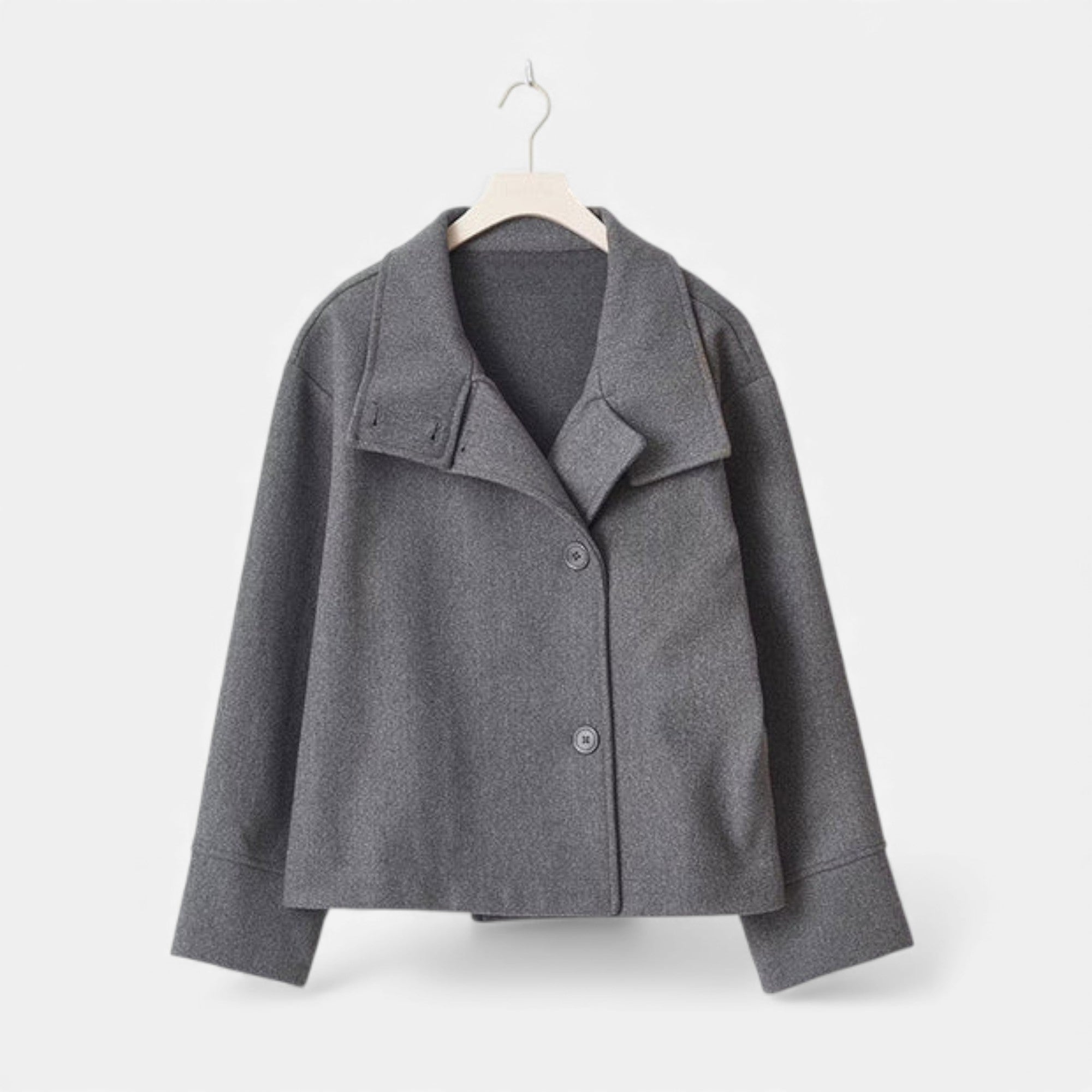 Lunéaya | Women’s Double-Breasted Short Coat — Heritage Tailored