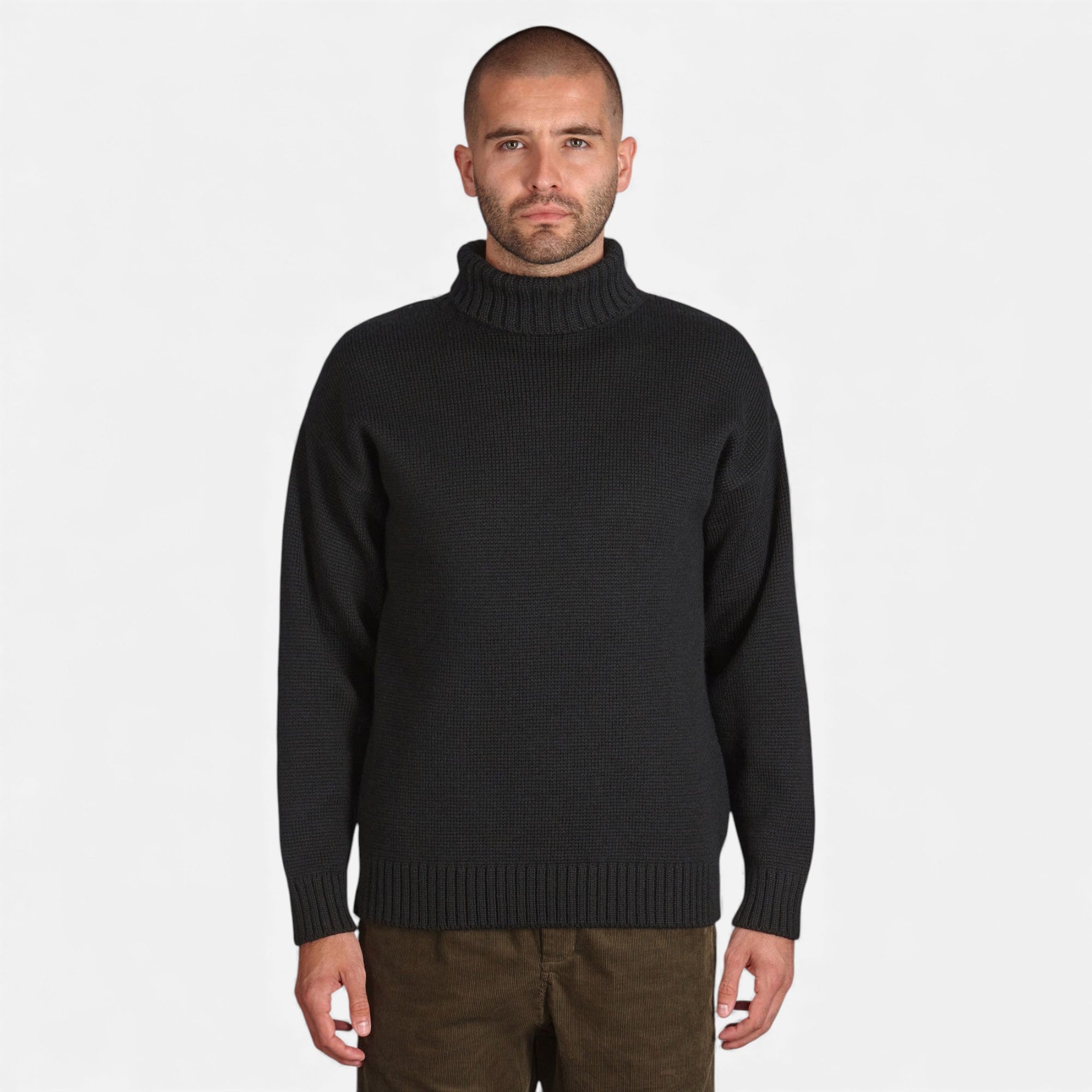 Lunéaya | Men’s Roll‑Neck Jumper
