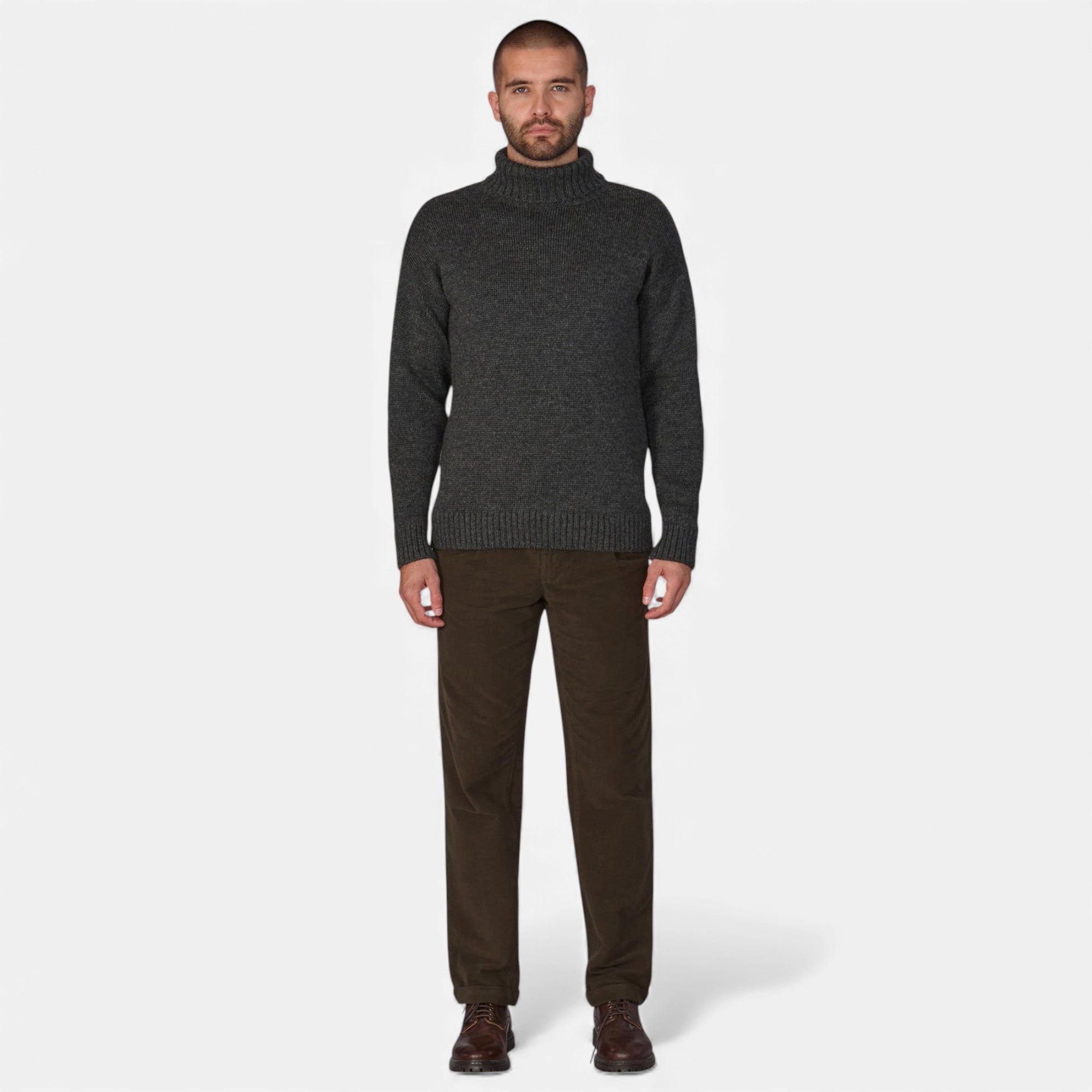 Lunéaya | Men’s Roll‑Neck Jumper