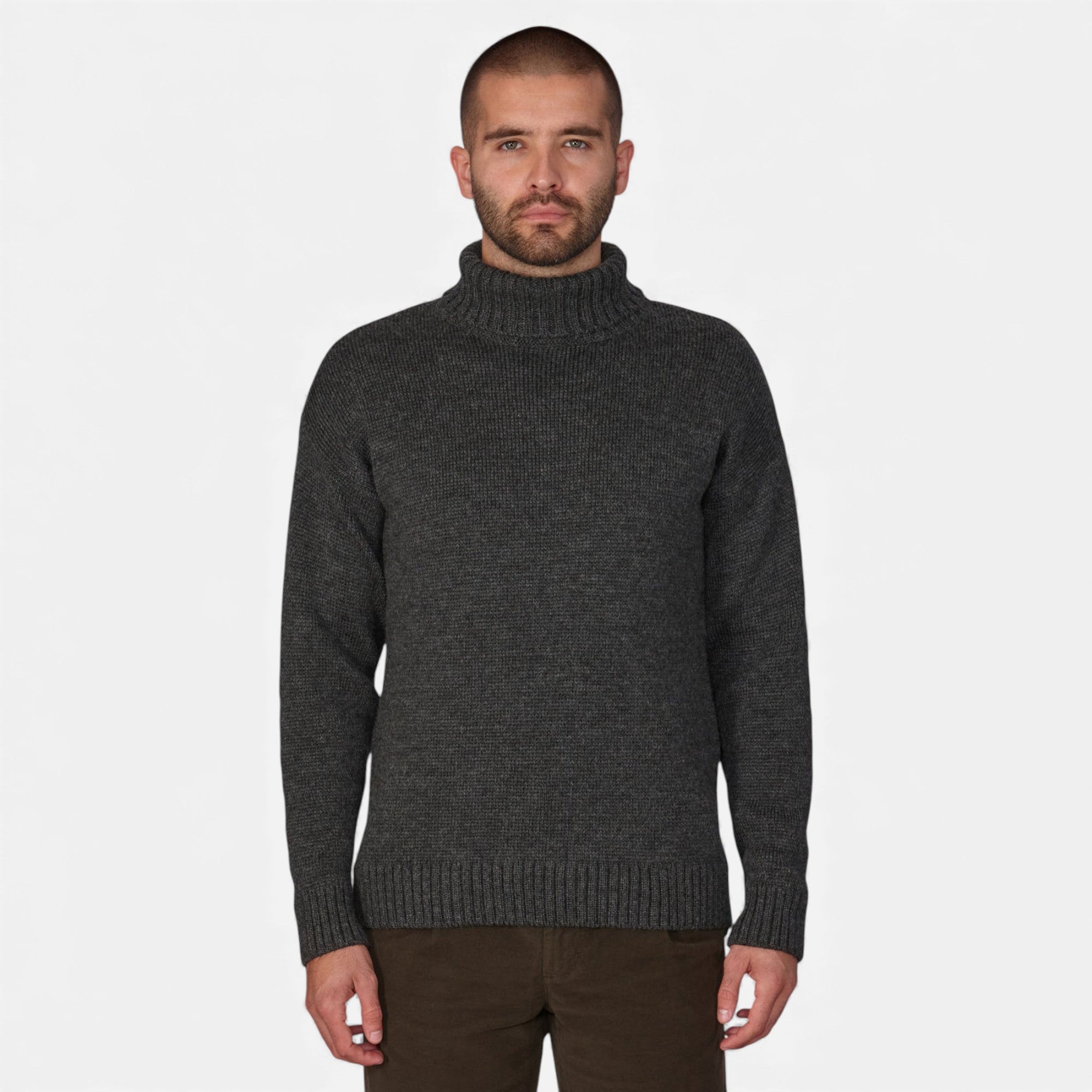 Lunéaya | Men’s Roll‑Neck Jumper