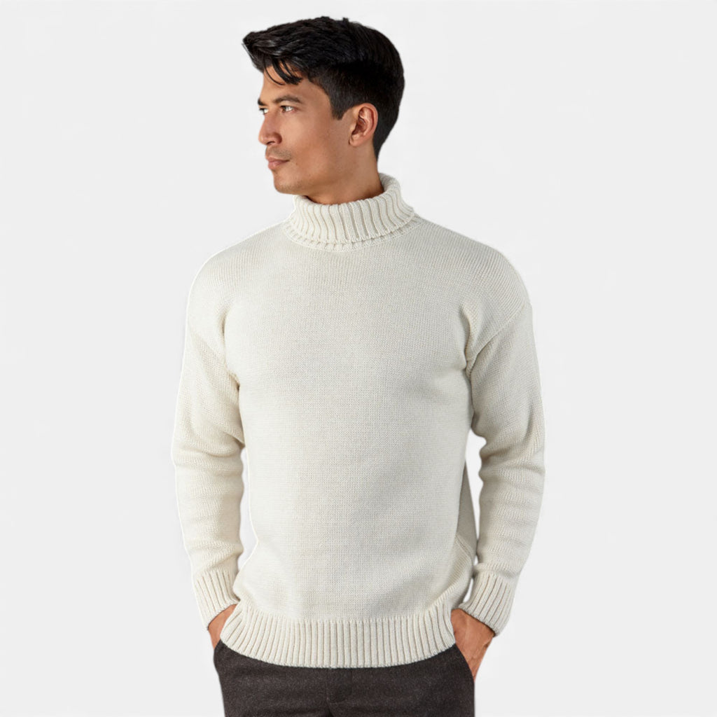 Lunéaya | Men’s Roll‑Neck Jumper