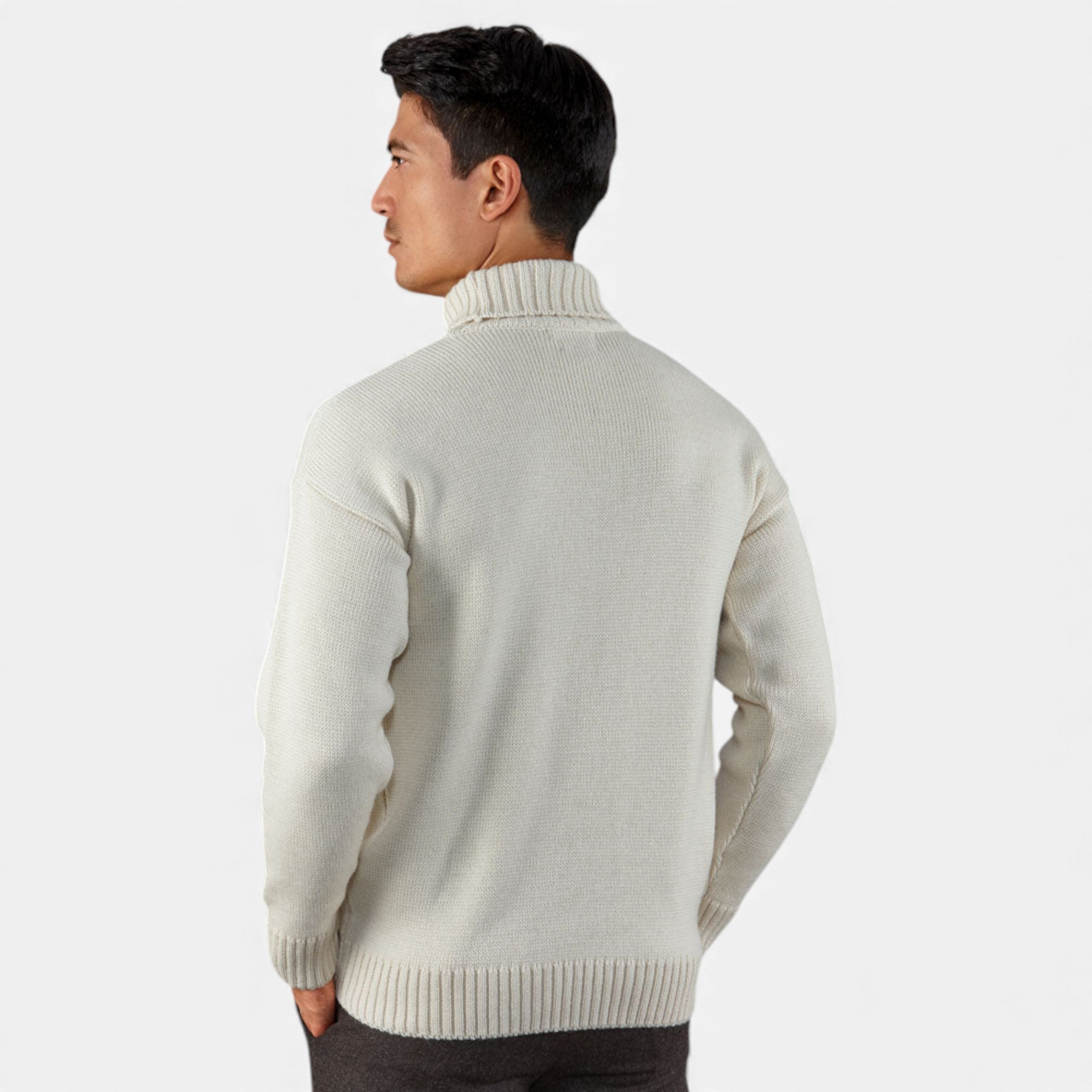Lunéaya | Men’s Roll‑Neck Jumper