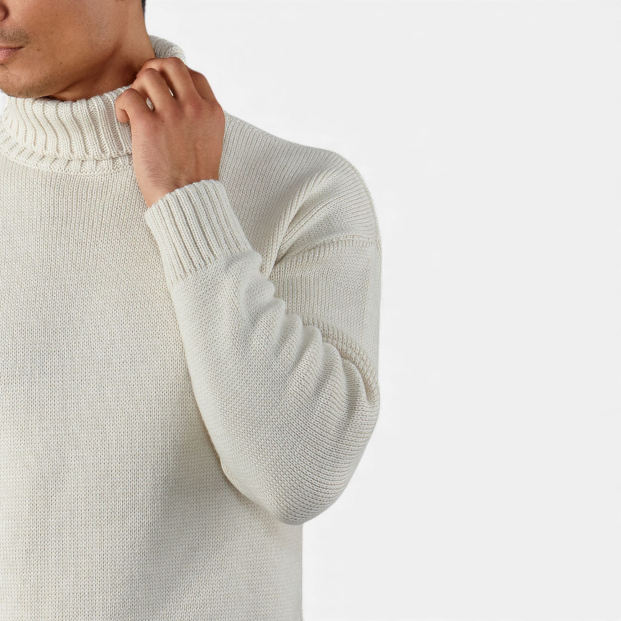 Lunéaya | Men’s Roll‑Neck Jumper
