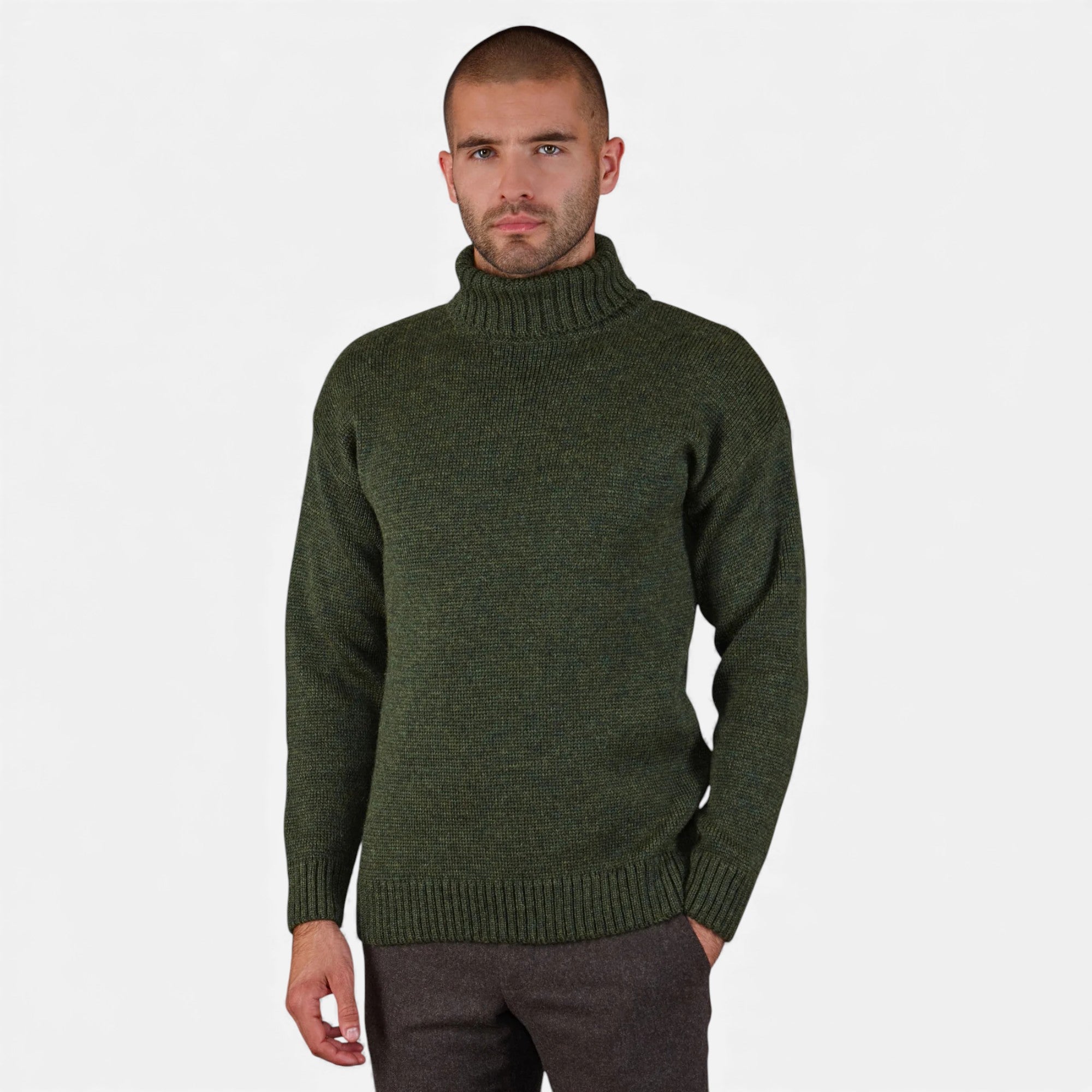 Lunéaya | Men’s Roll‑Neck Jumper