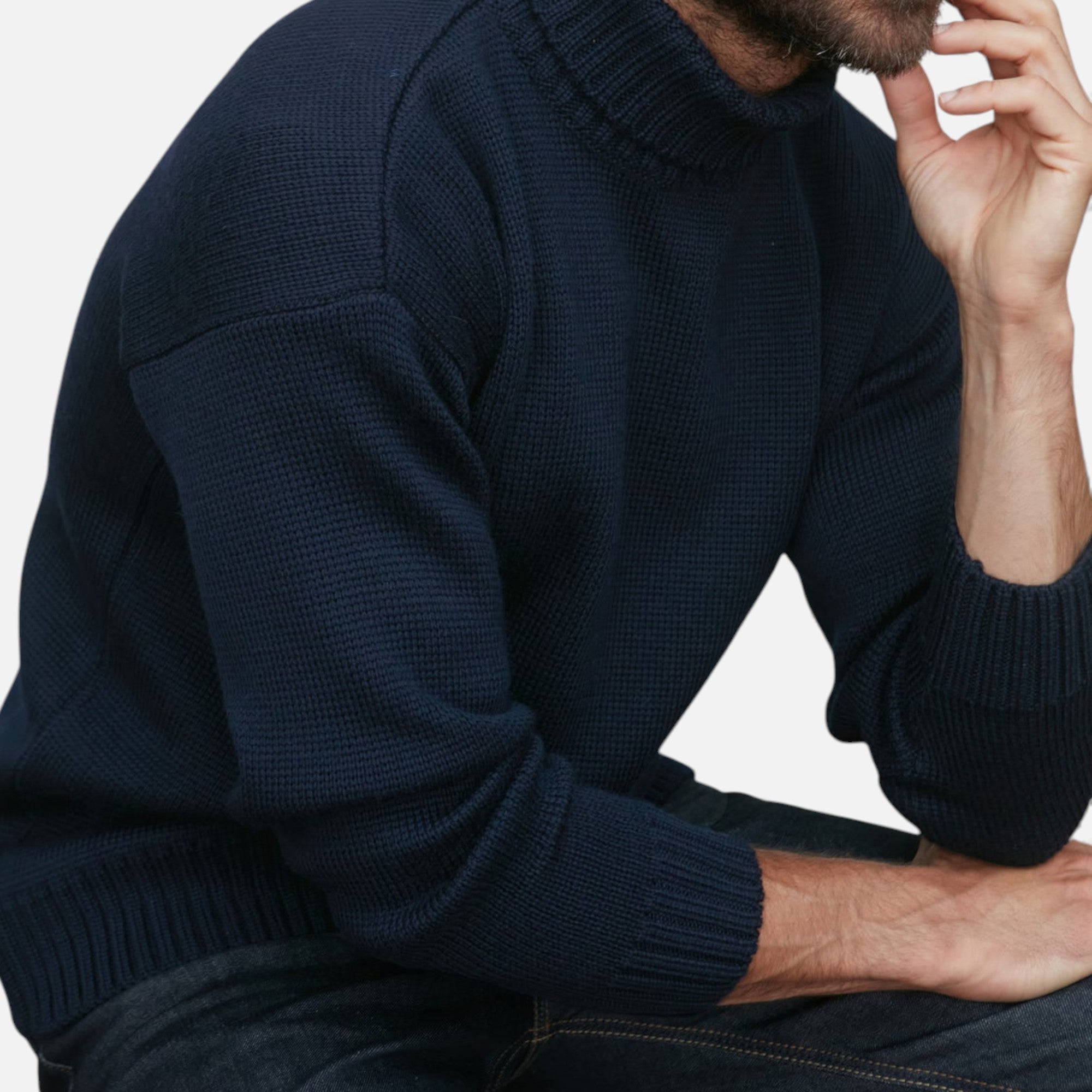 Lunéaya | Men’s Roll‑Neck Jumper