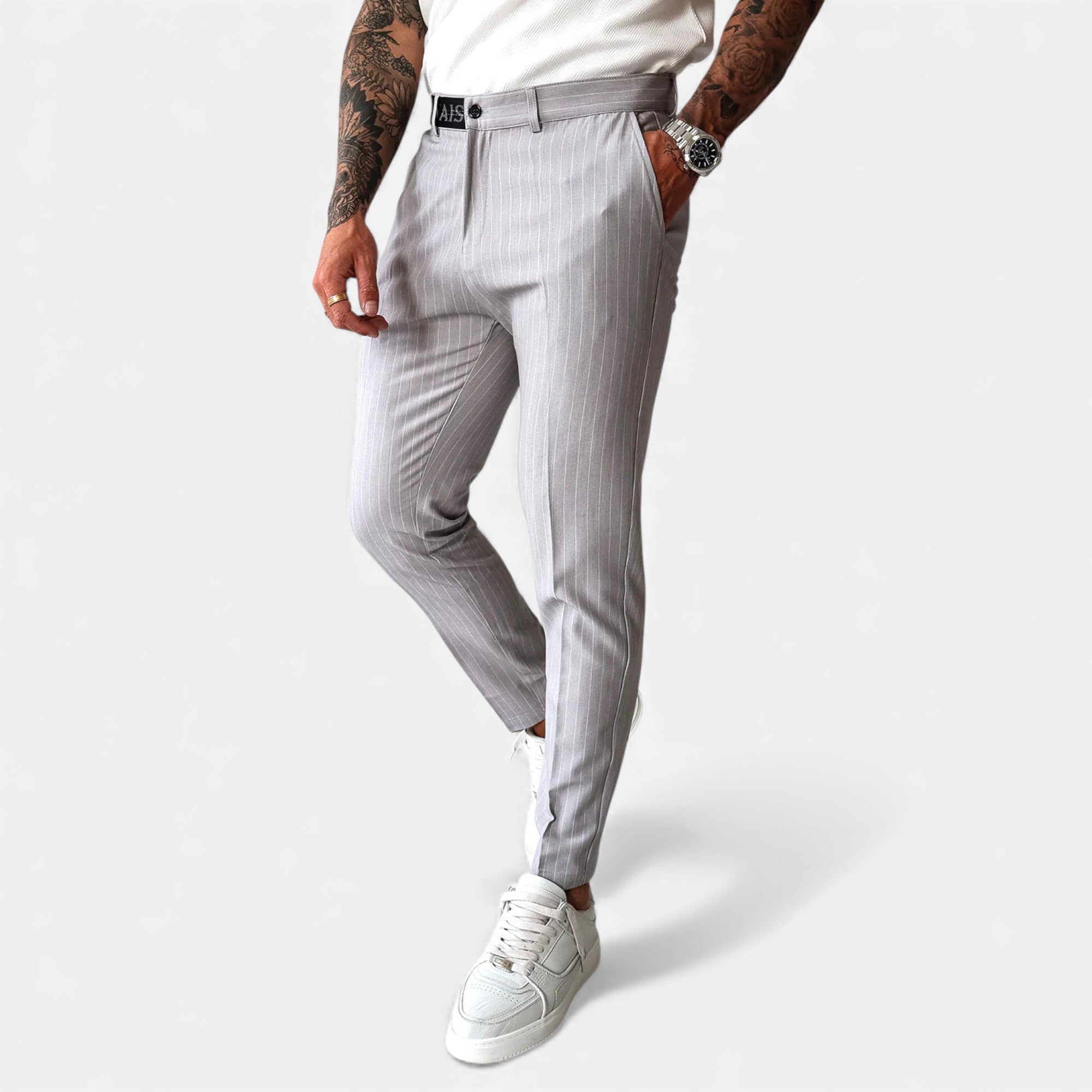 Lunéaya | Men’s Half-Belt Trousers