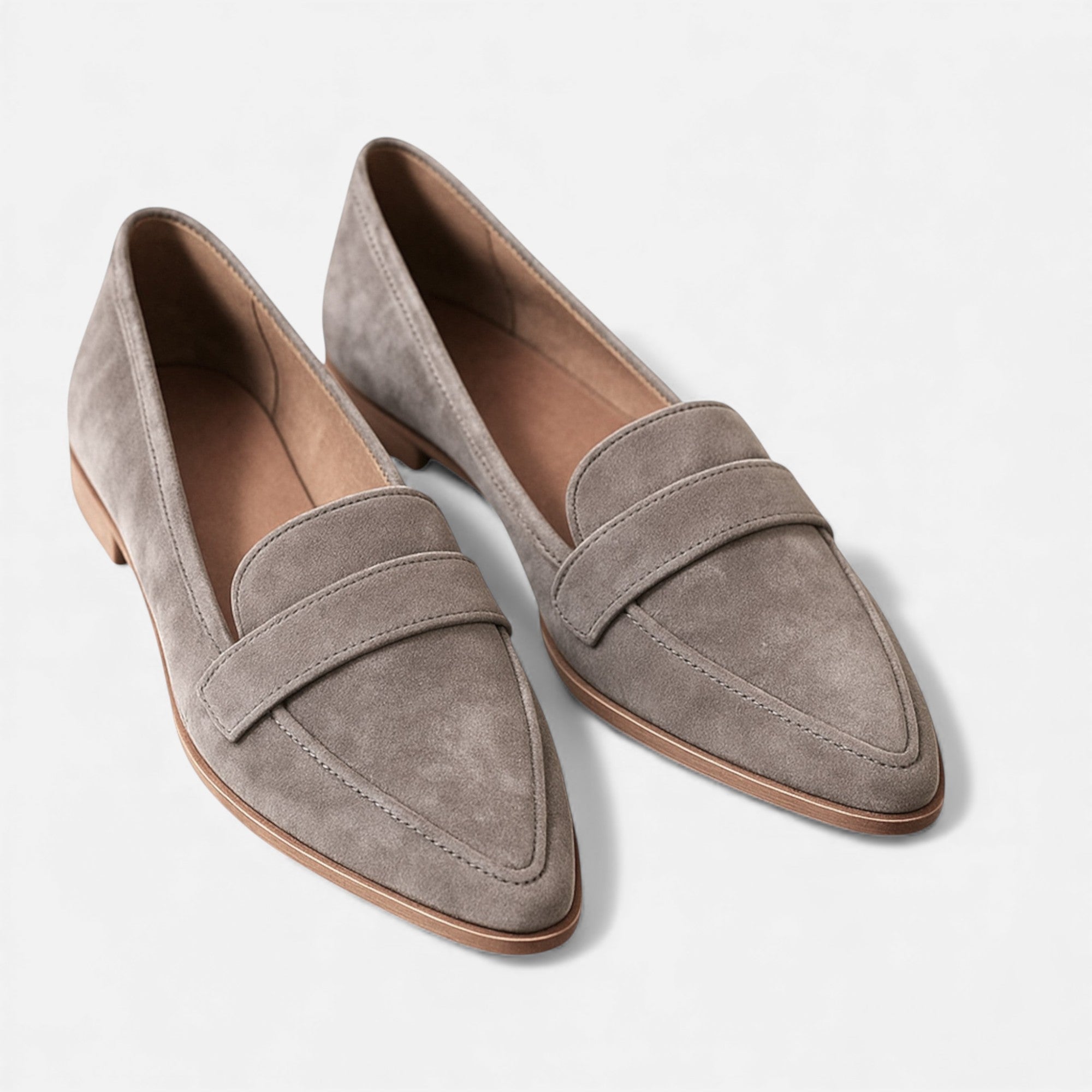 Lunéaya | Women’s Pointed‑Toe Loafers