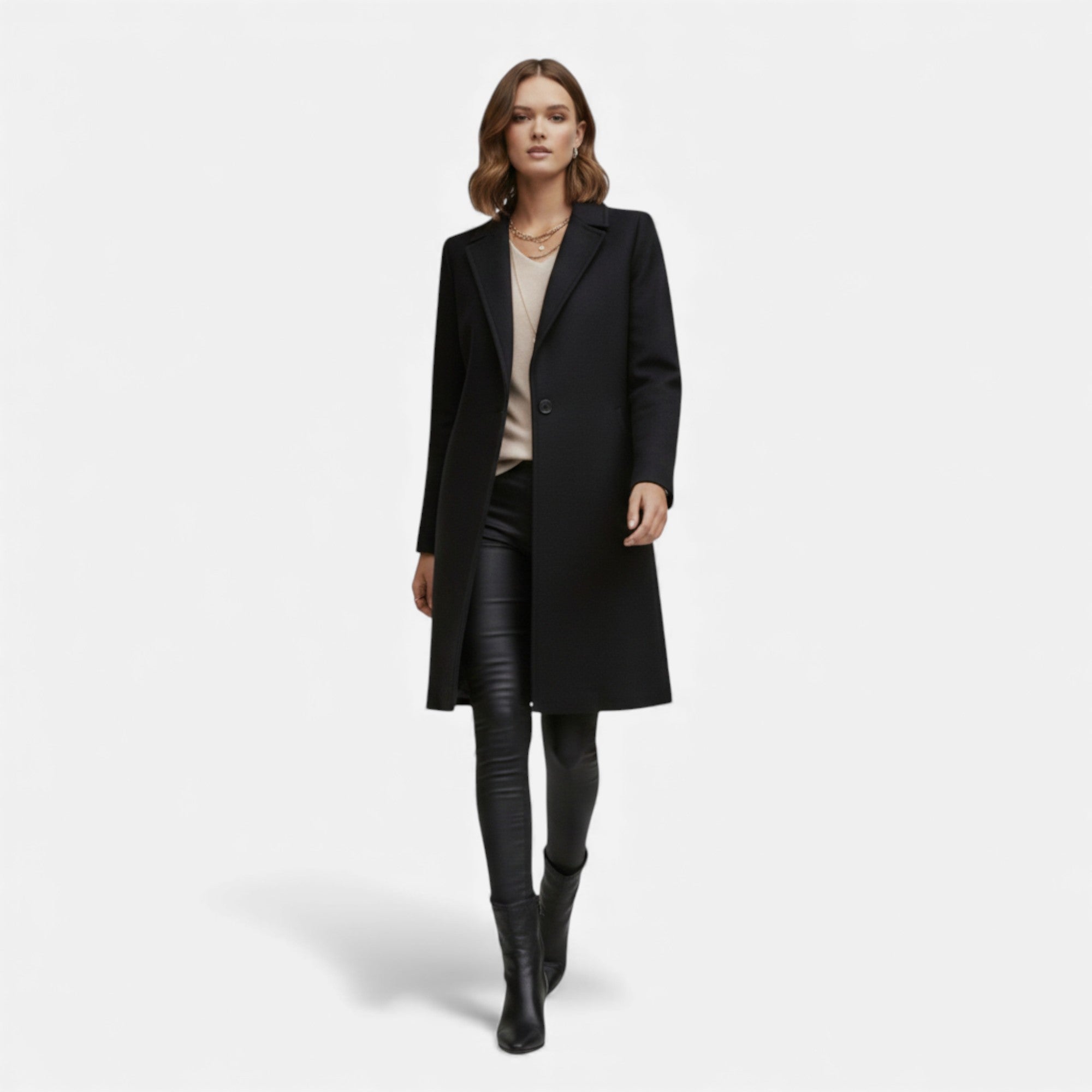Lunéaya | Women’s Heritage Wool Overcoat