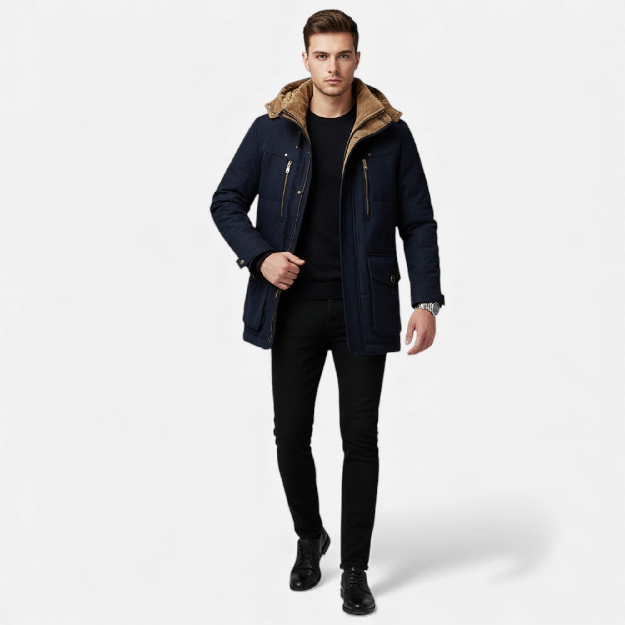 Lunéaya | Men’s Heritage Fleece-Lined Parka