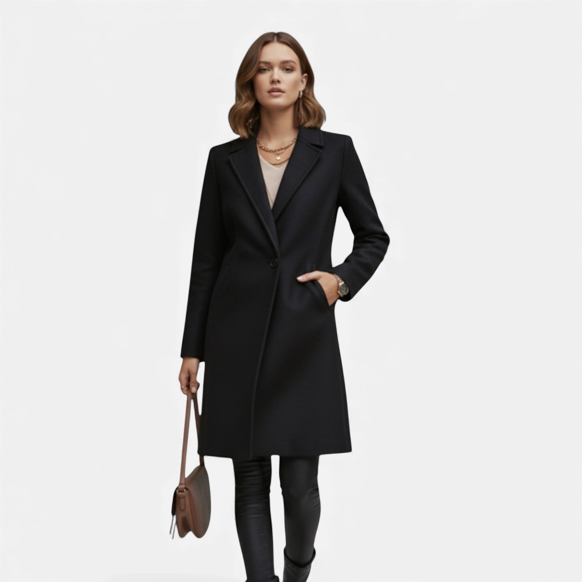 Lunéaya | Women’s Heritage Wool Overcoat