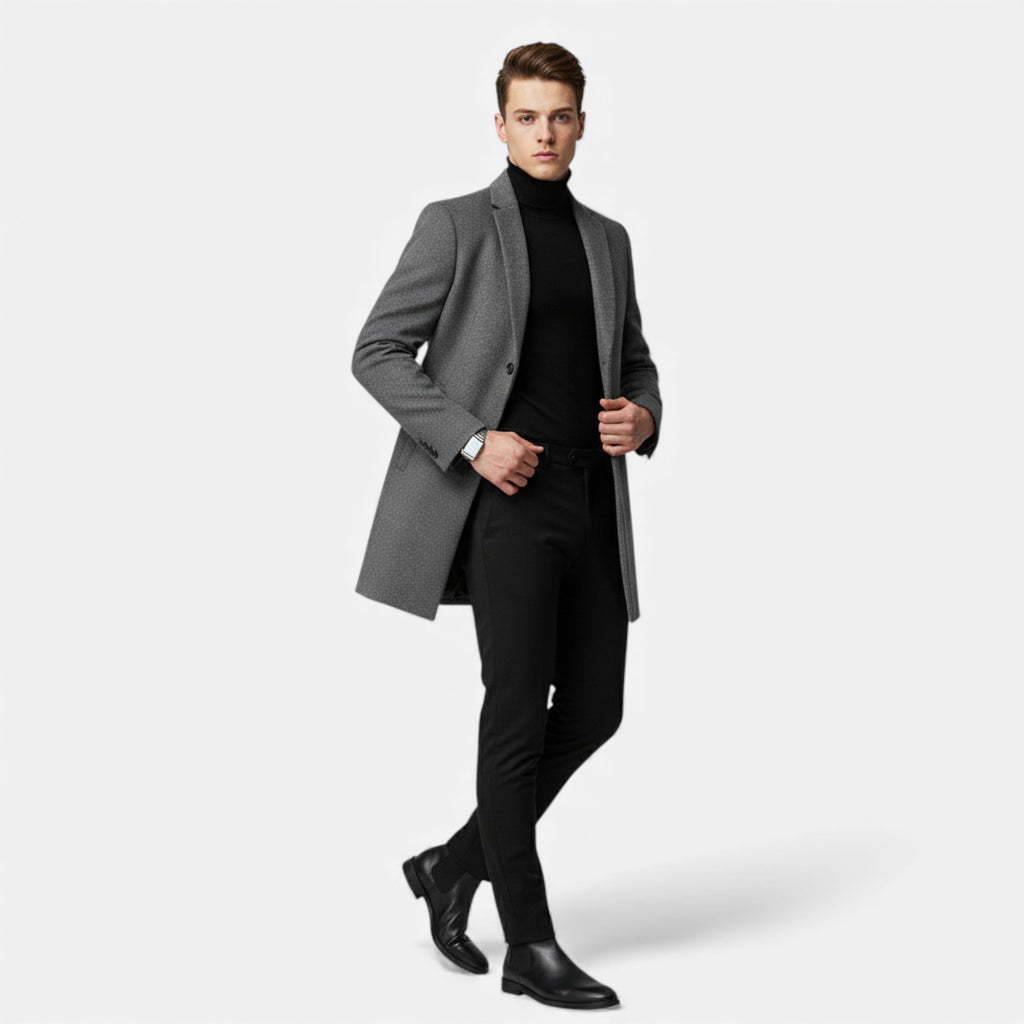 Lunéaya | Men’s Heritage Wool Overcoat