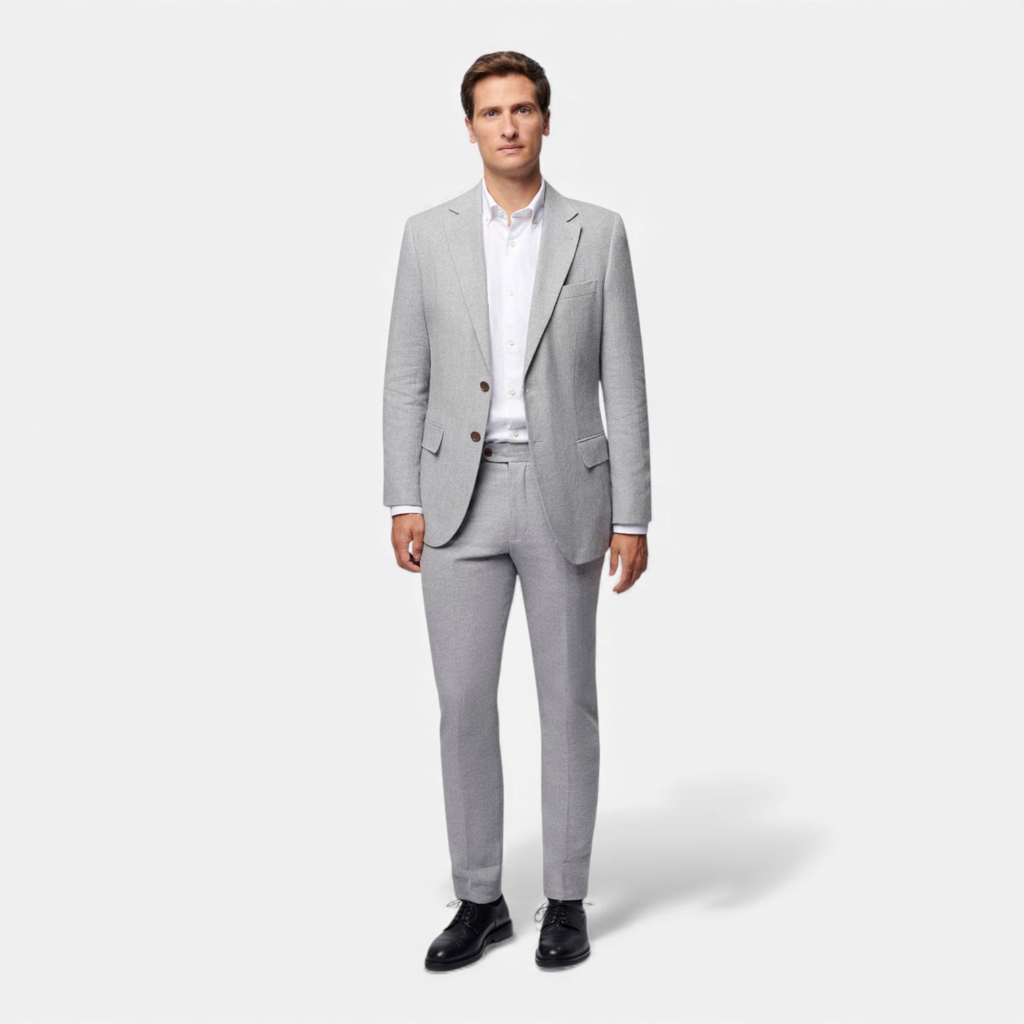 Lunéaya | Men’s Linen-Blend Tailored Trouser (Luna Rock Heritage)