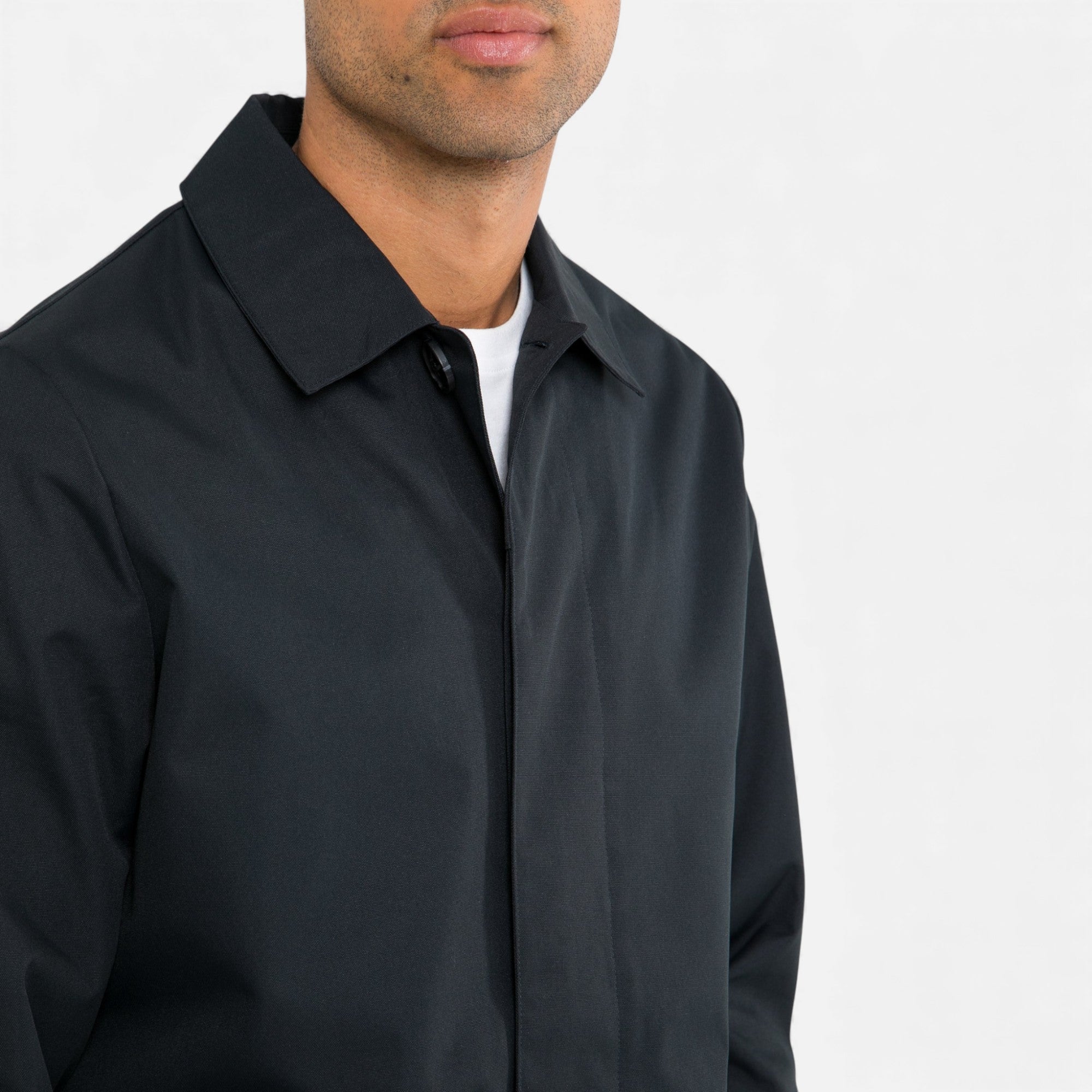 Lunéaya | Men’s Heritage Shower-proof Longline Mac