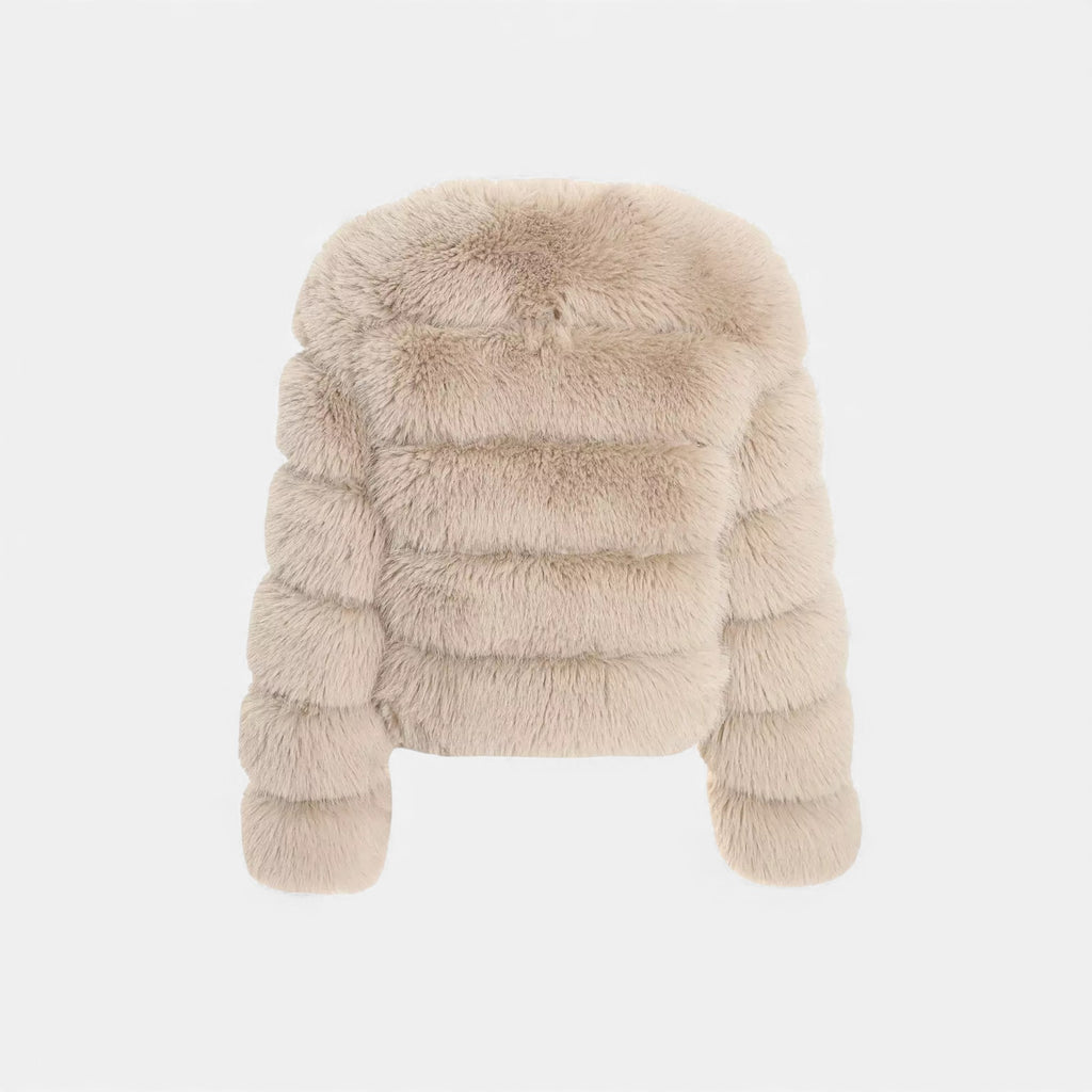 Lunéaya | Women’s Heritage Faux Fur Cropped Jacket
