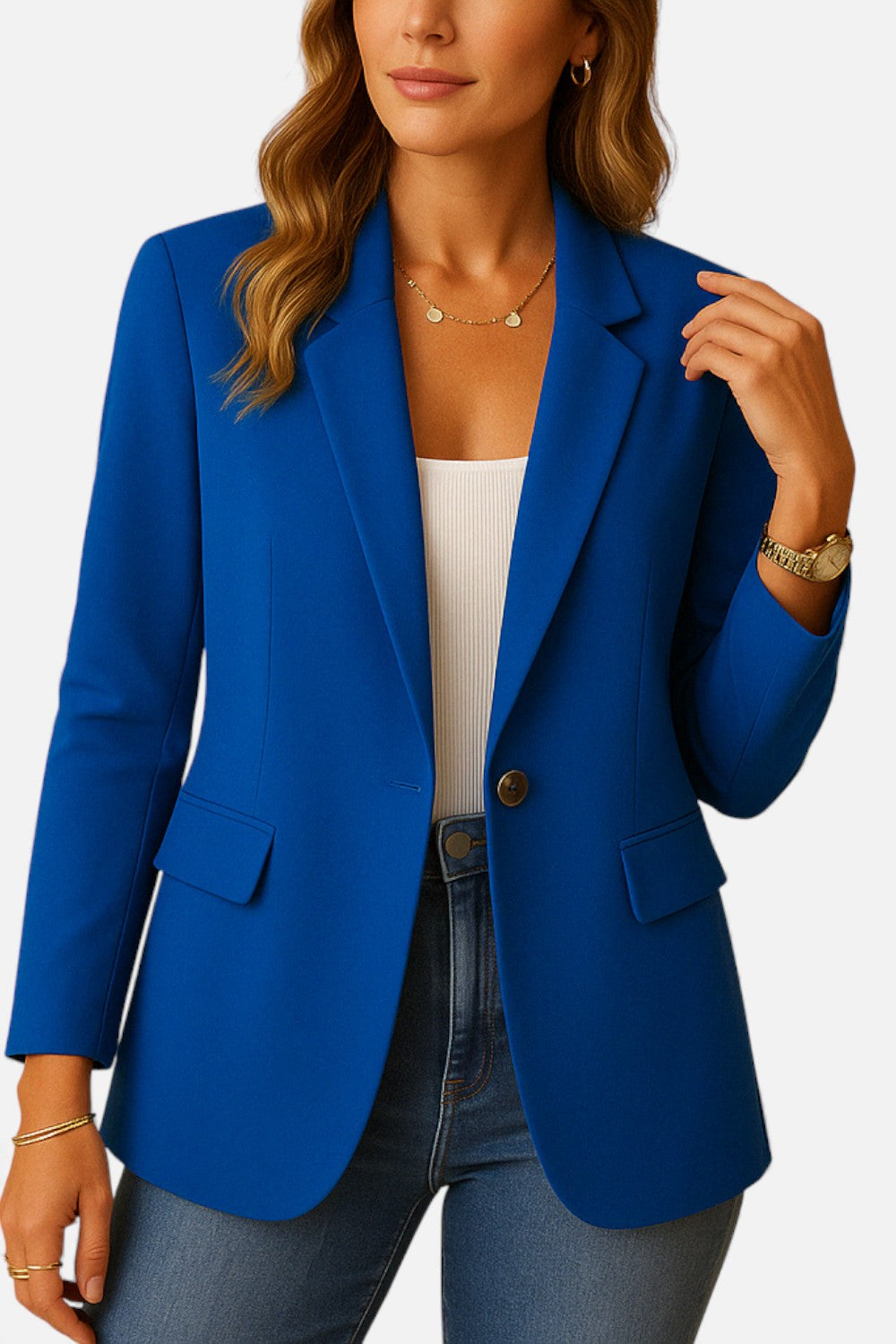 Luneaya | Women’s Tailored Stretch Blazer
