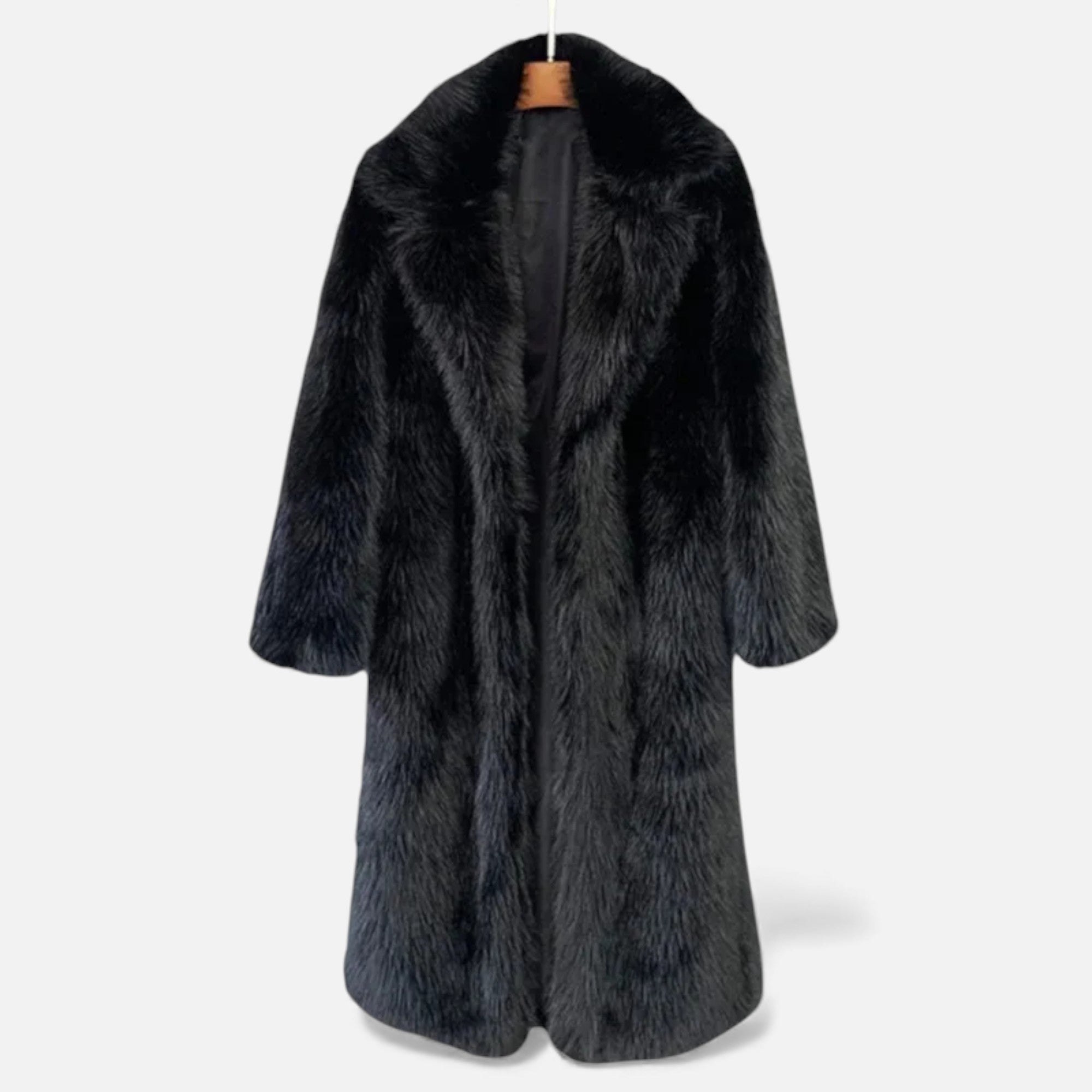 Lunéaya | Women’s Maxi Faux-Fur Overcoat