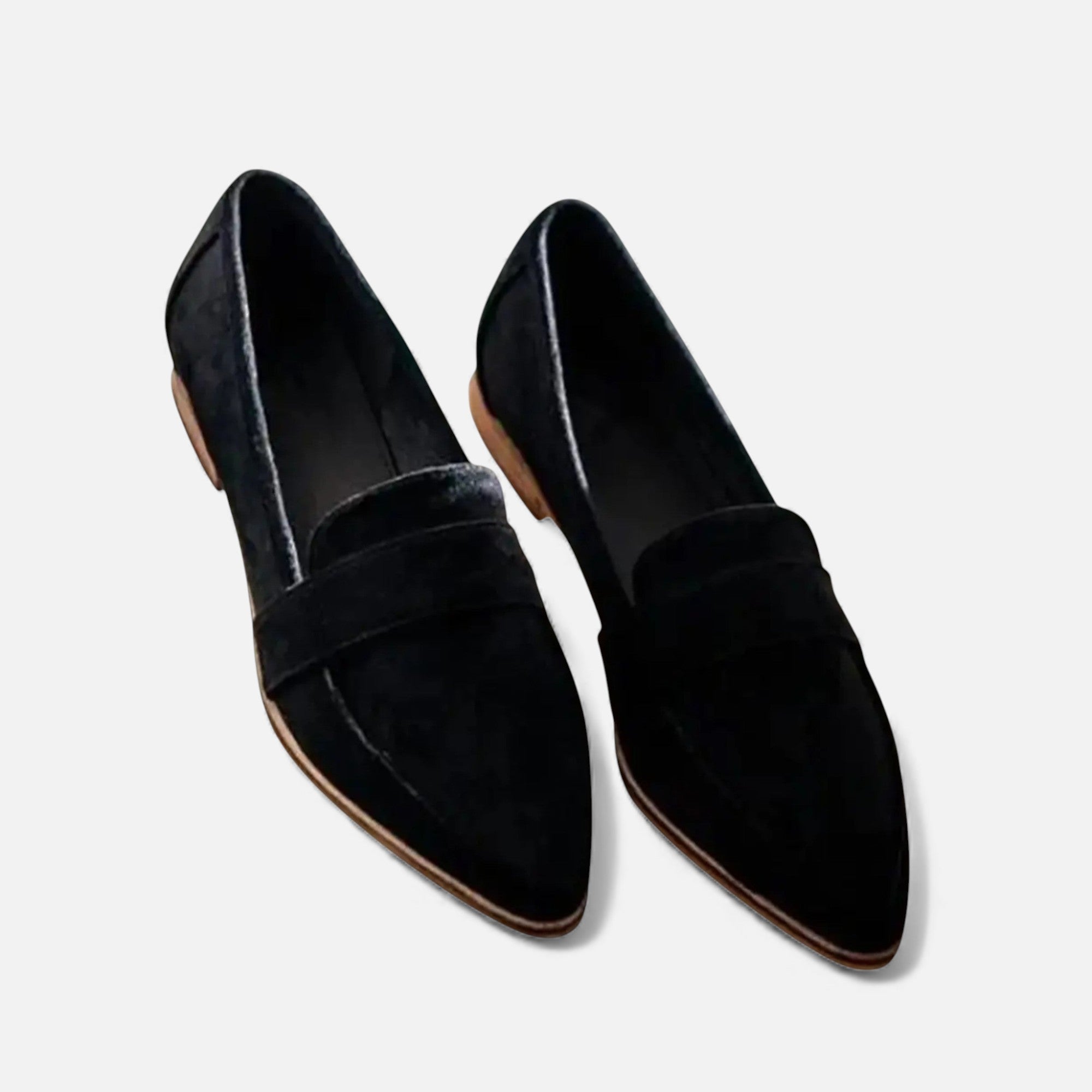 Lunéaya | Women’s Pointed‑Toe Loafers