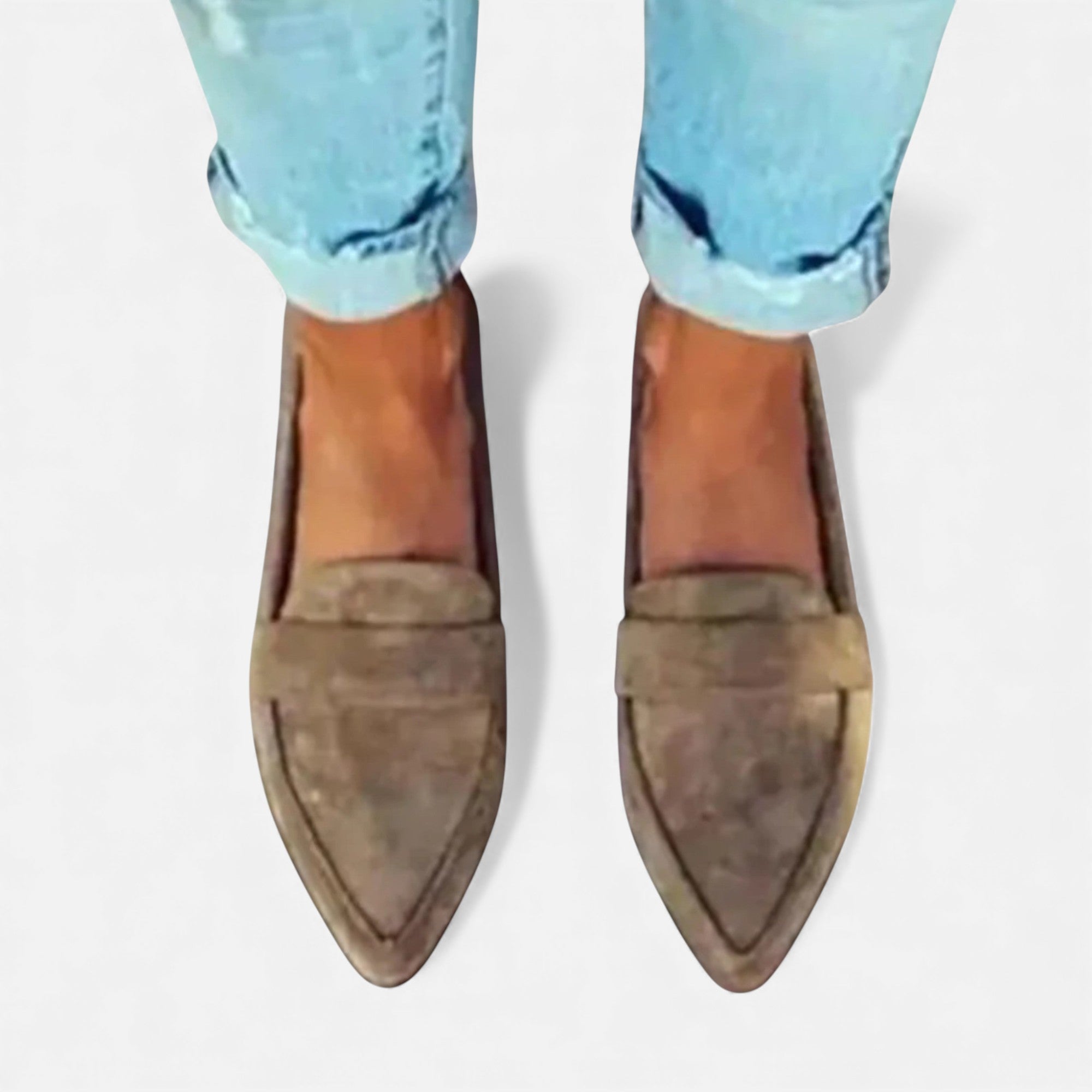 Lunéaya | Women’s Pointed‑Toe Loafers