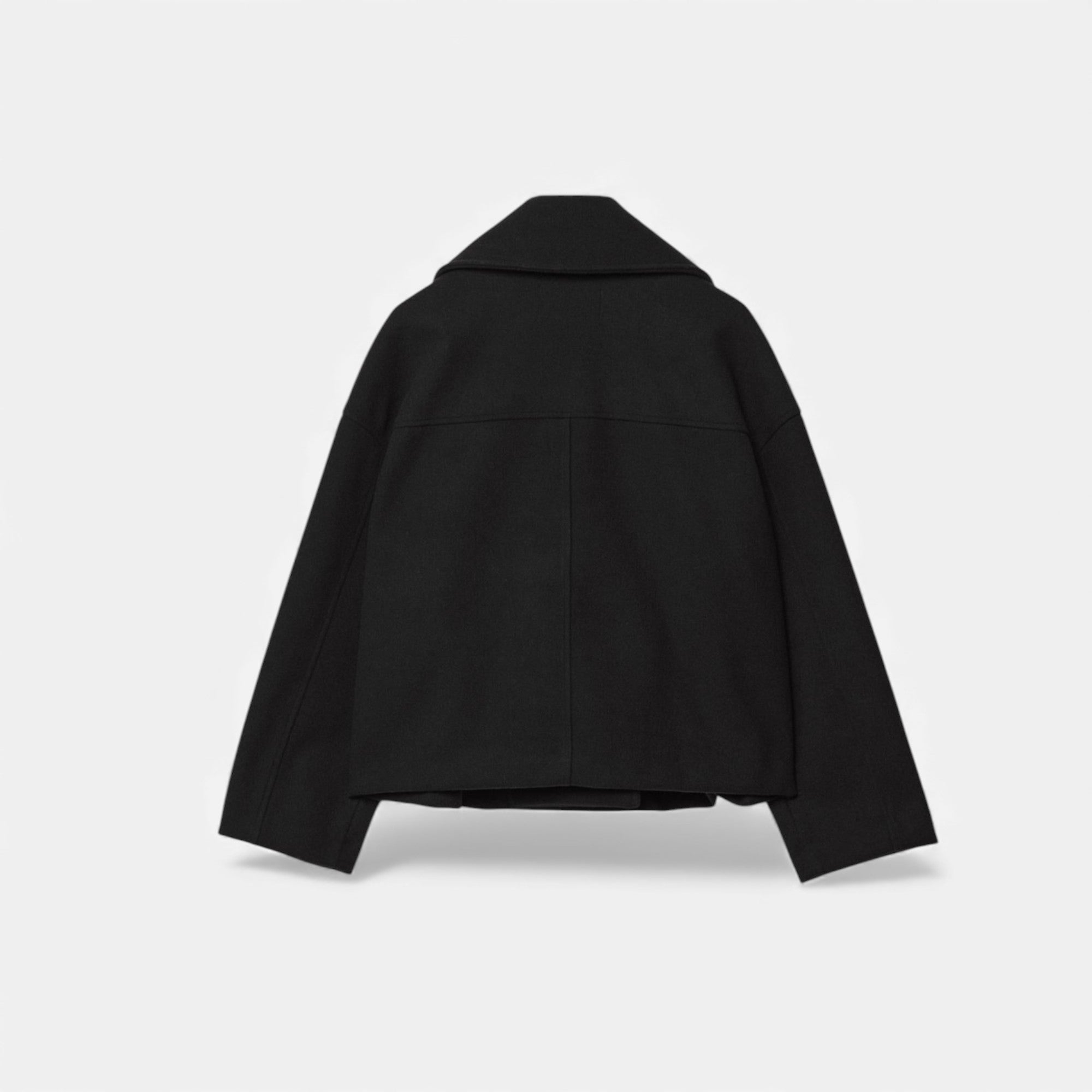 Lunéaya | Women’s Wool Cropped Peacoat