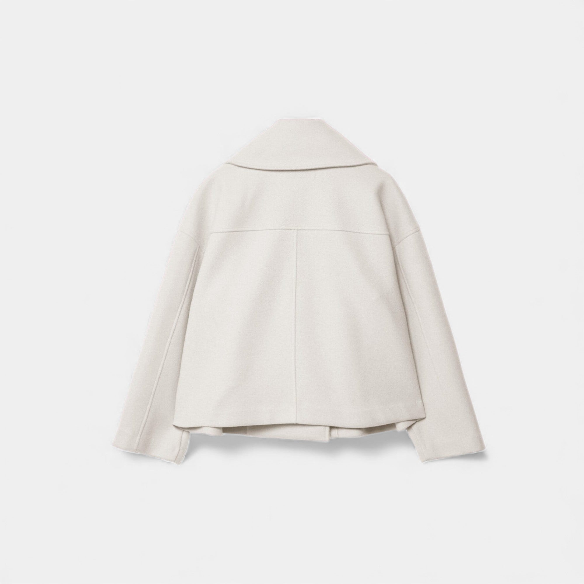 Lunéaya | Women’s Wool Cropped Peacoat