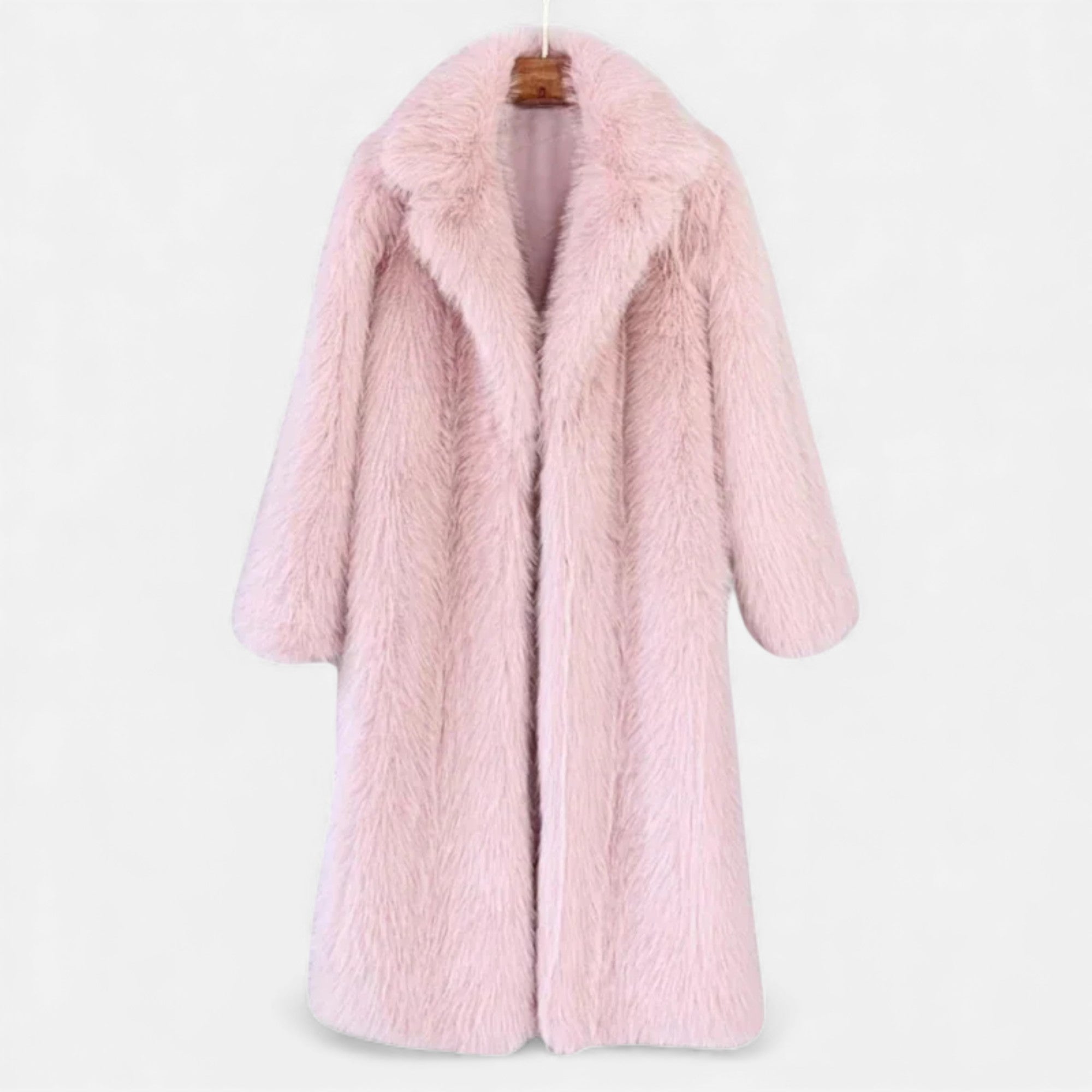 Lunéaya | Women’s Maxi Faux-Fur Overcoat