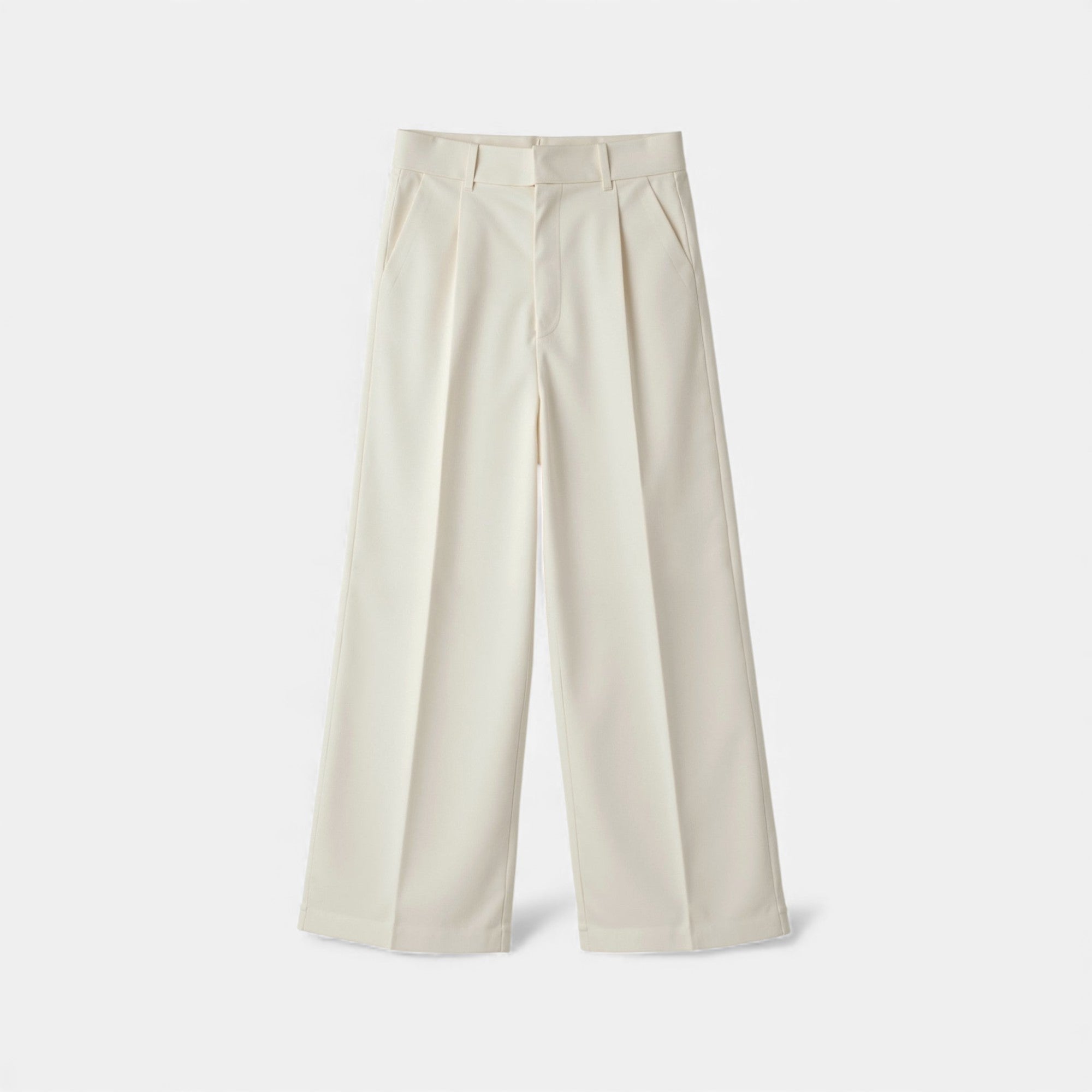 Lunéaya | Women’s Pleated Wide‑Leg Trousers