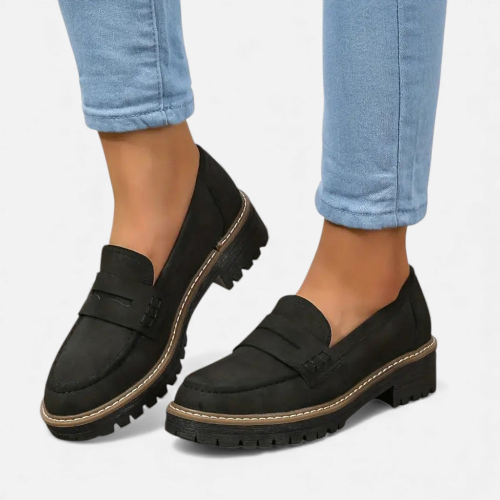 Lunéaya | Women’s Platform Penny Loafer