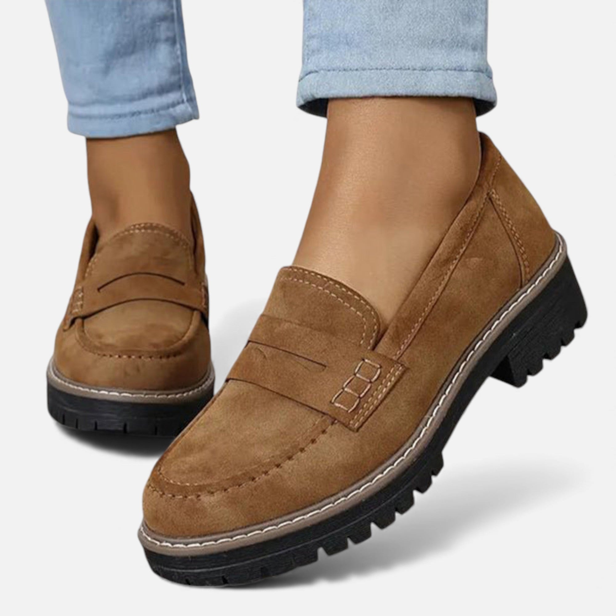Lunéaya | Women’s Platform Penny Loafer